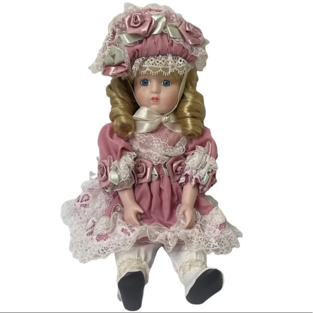 Vintage Porcelain Doll Lace Helene Luxury Lace Victorian Edwardian Renaissance